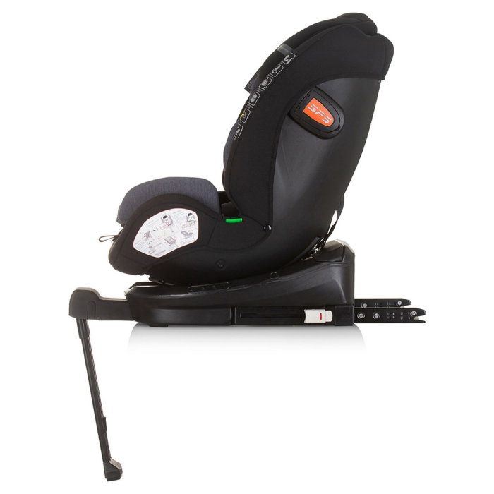 Scaun auto Chipolino Tourino I-Size 40-150 cm, sistem Isofix, Obsidian 12 ani [4]