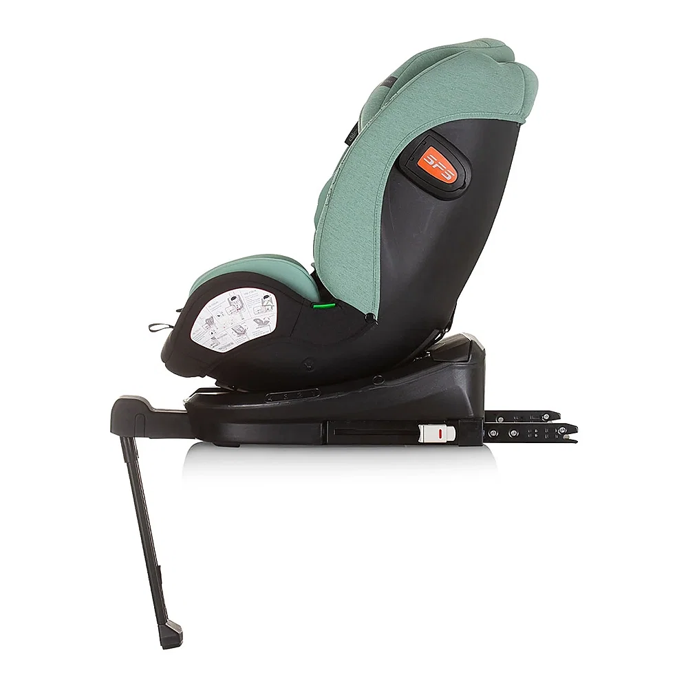 Scaun auto Chipolino Tourino I-Size 40-150 cm, sistem Isofix, Pastel green 12 ani [4]