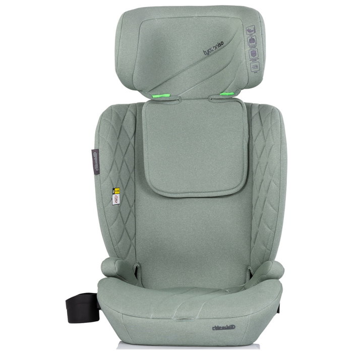 Scaun auto Chipolino Tycoon Iso I-Size 76-150 cm cu sistem Isofix, Basil 15 luni [3]