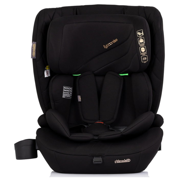Scaun auto Chipolino Tycoon Iso I-Size 76-150 cm cu sistem Isofix, Blackberry 15 luni [2]