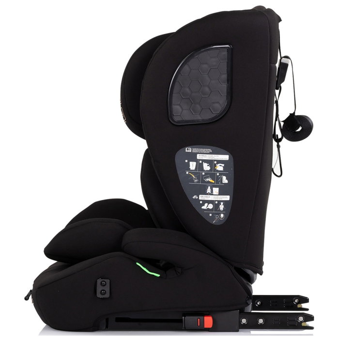 Scaun auto Chipolino Tycoon Iso I-Size 76-150 cm cu sistem Isofix, Blackberry 15 luni [4]