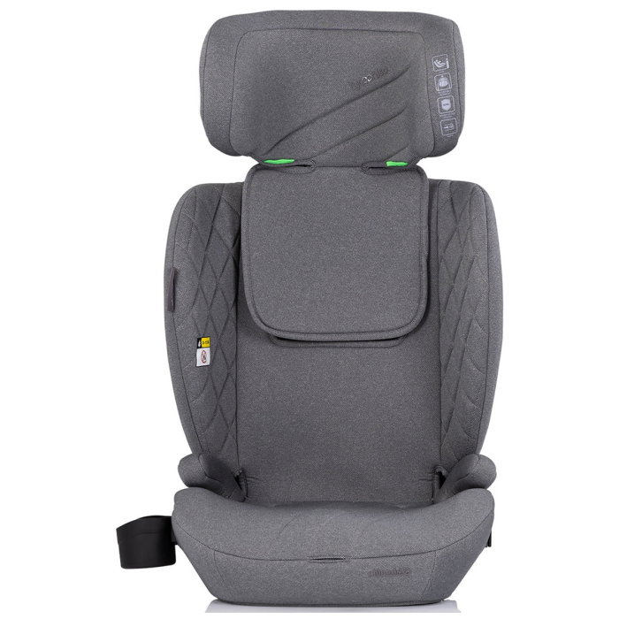 Scaun auto Chipolino Tycoon Iso I-Size 76-150 cm cu sistem Isofix, Cloud - Gri 15 luni [3]