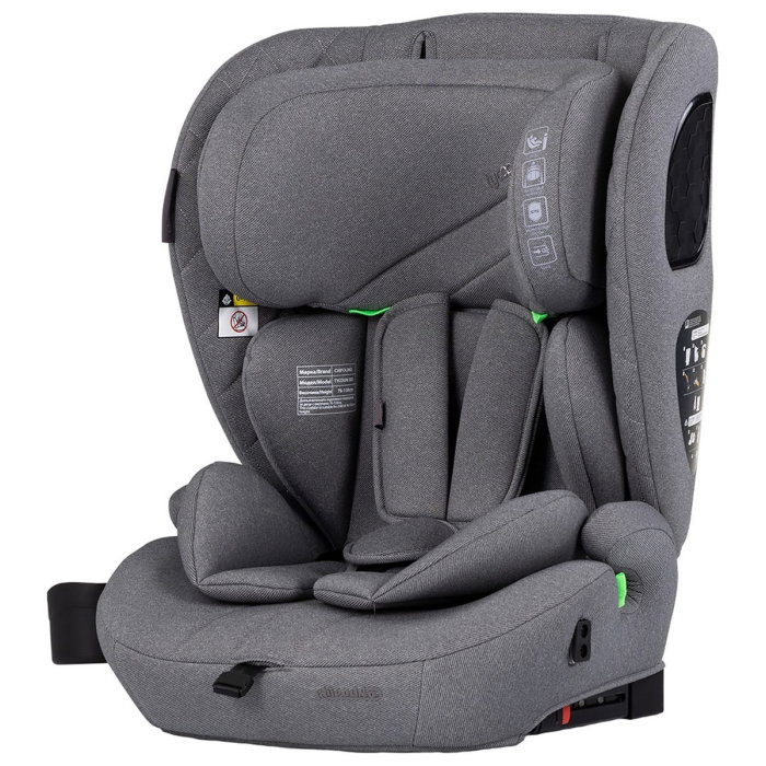 Scaun auto Chipolino Tycoon Iso I-Size 76-150 cm cu sistem Isofix, Cloud - Gri 15 luni [1]
