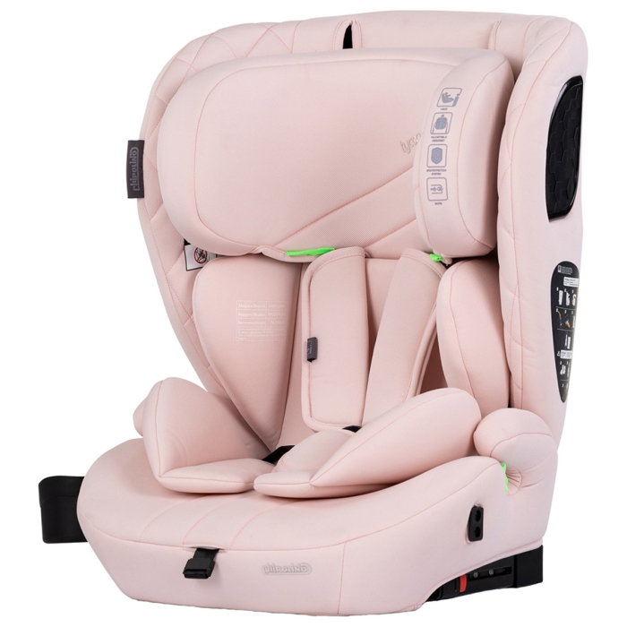 Scaun auto Chipolino Tycoon Iso I-Size 76-150 cm cu sistem Isofix, Pink marshmallow - Roz 15 luni [1]