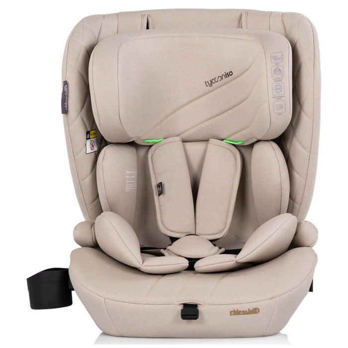 Scaun auto Chipolino Tycoon Iso I-Size 76-150 cm cu sistem Isofix, Tiramisu 15 luni [2]