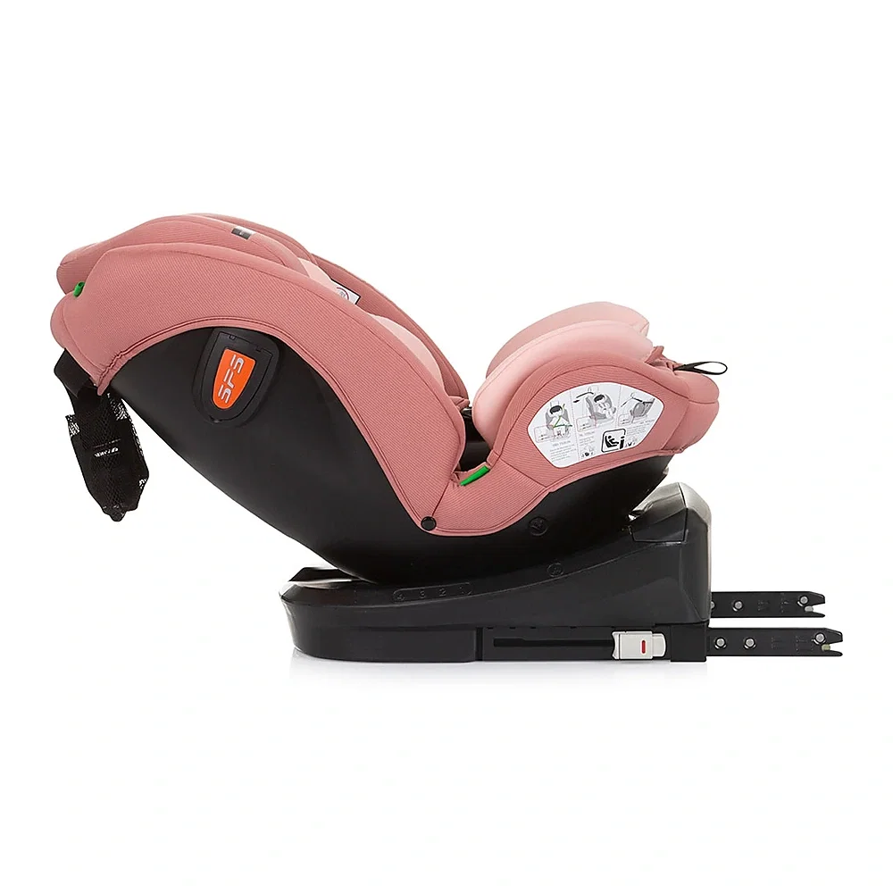 Scaun auto Chipolino Volare I-Size 40-150 cm, sistem Isofix, Flamingo (roz) 12 ani [8]