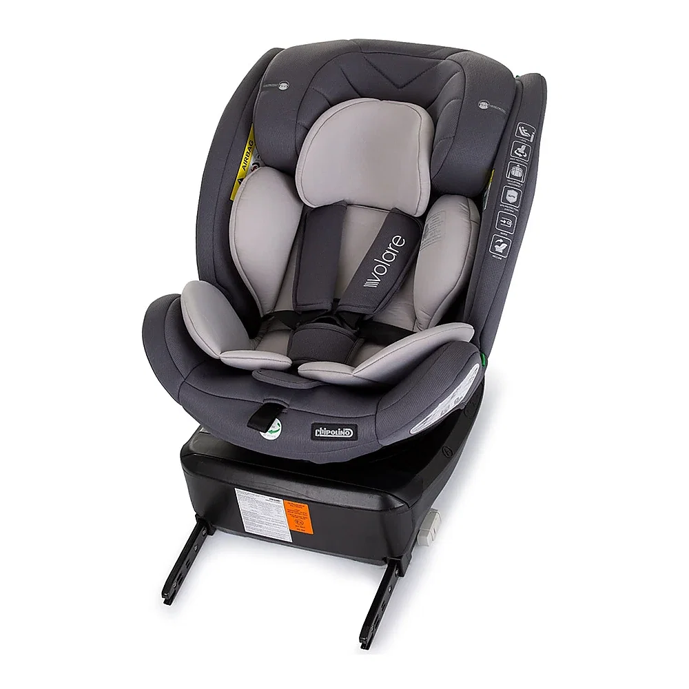 Scaun auto Chipolino Volare I-Size 40-150 cm, sistem Isofix, Granite 12 ani [10]