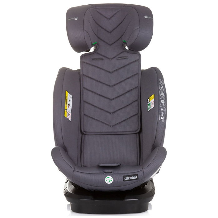 Scaun auto Chipolino Volare I-Size 40-150 cm, sistem Isofix, Granite 12 ani [3]