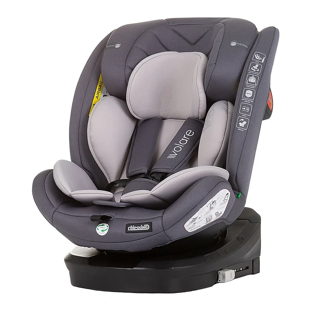 Scaun auto Chipolino Volare I-Size 40-150 cm, sistem Isofix, Granite 12 ani [1]