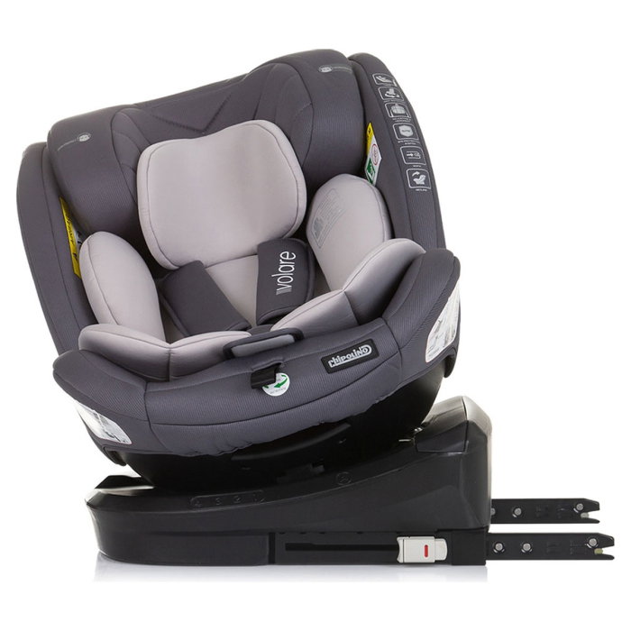 Scaun auto Chipolino Volare I-Size 40-150 cm, sistem Isofix, Granite 12 ani [6]
