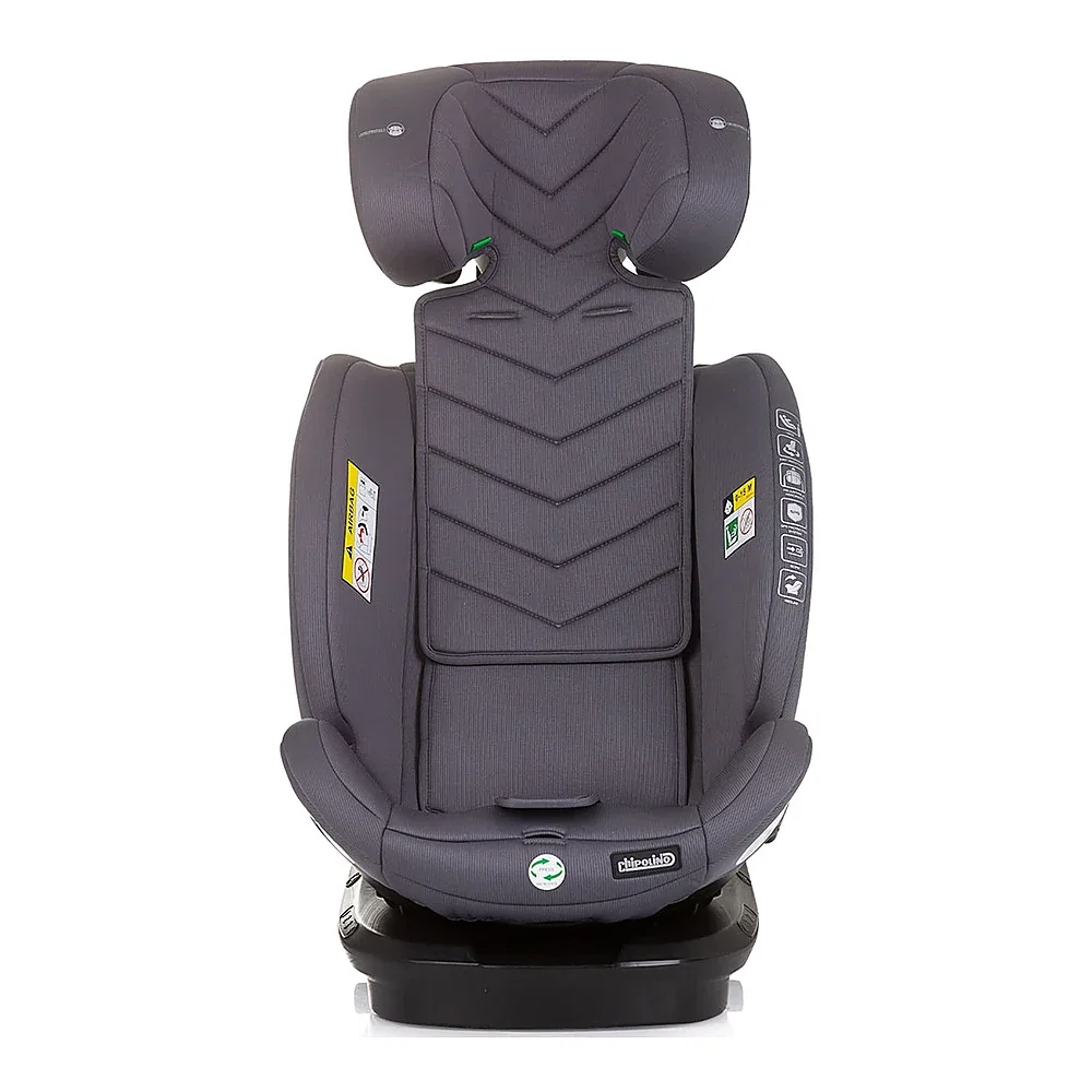 Scaun auto Chipolino Volare I-Size 40-150 cm, sistem Isofix, Granite 12 ani [3]
