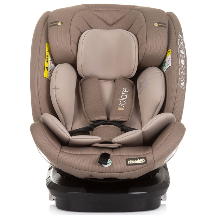 Scaun auto Chipolino Volare I-Size 40-150 cm, sistem Isofix, Macadamia 12 ani [2]