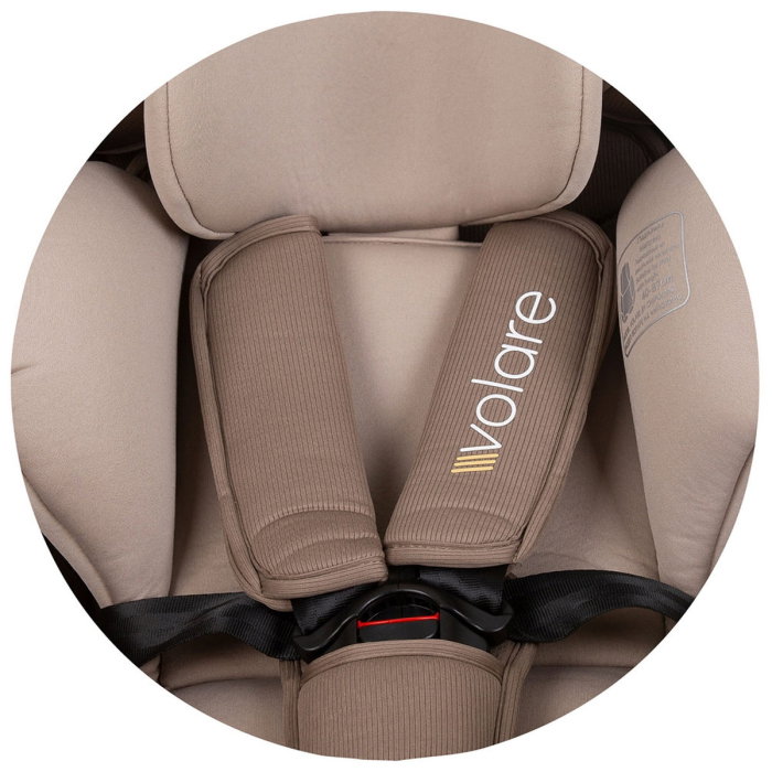 Scaun auto Chipolino Volare I-Size 40-150 cm, sistem Isofix, Macadamia 12 ani [17]