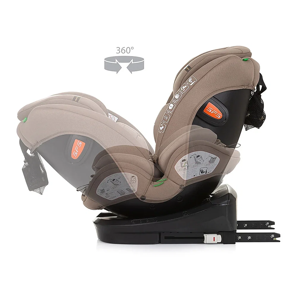 Scaun auto Chipolino Volare I-Size 40-150 cm, sistem Isofix, Macadamia 12 ani [7]