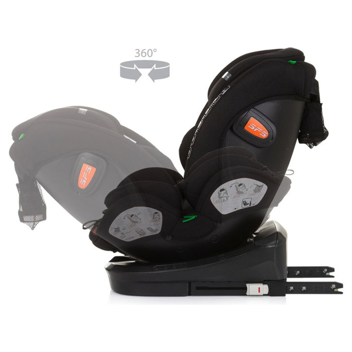 Scaun auto Chipolino Volare I-Size 40-150 cm, sistem Isofix, Obsidian 12 ani [7]