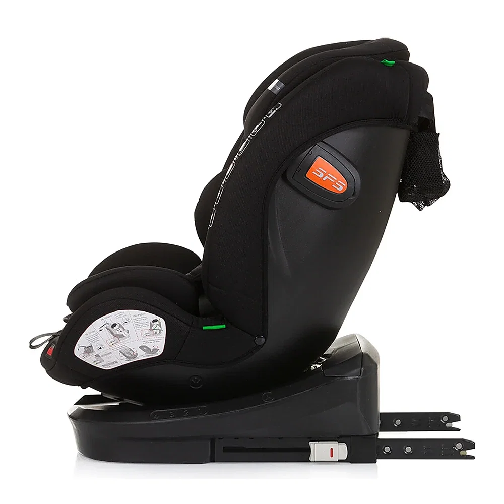 Scaun auto Chipolino Volare I-Size 40-150 cm, sistem Isofix, Obsidian 12 ani [4]