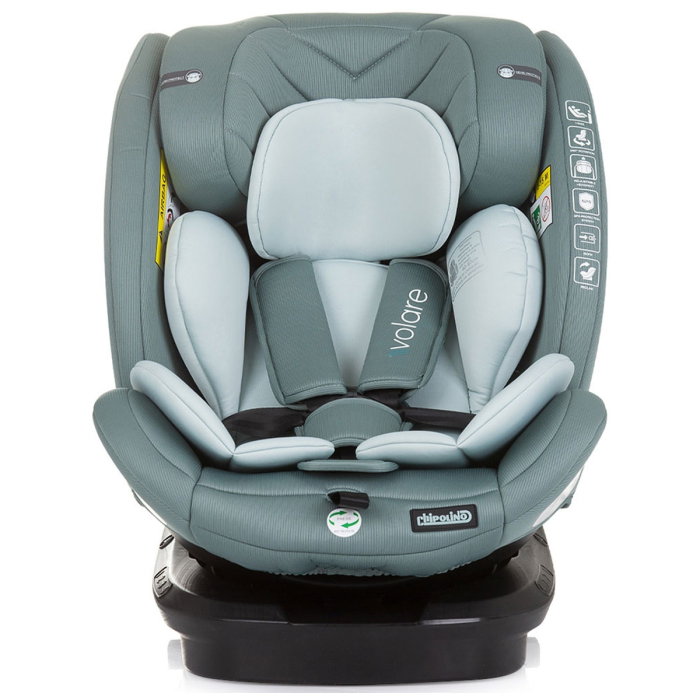 Scaun auto Chipolino Volare I-Size 40-150 cm, sistem Isofix, Pastel green 12 ani [2]