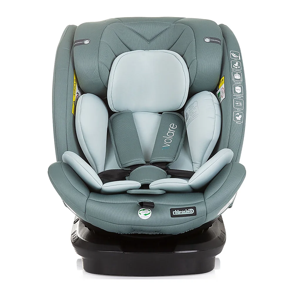 Scaun auto Chipolino Volare I-Size 40-150 cm, sistem Isofix, Pastel green 12 ani [2]