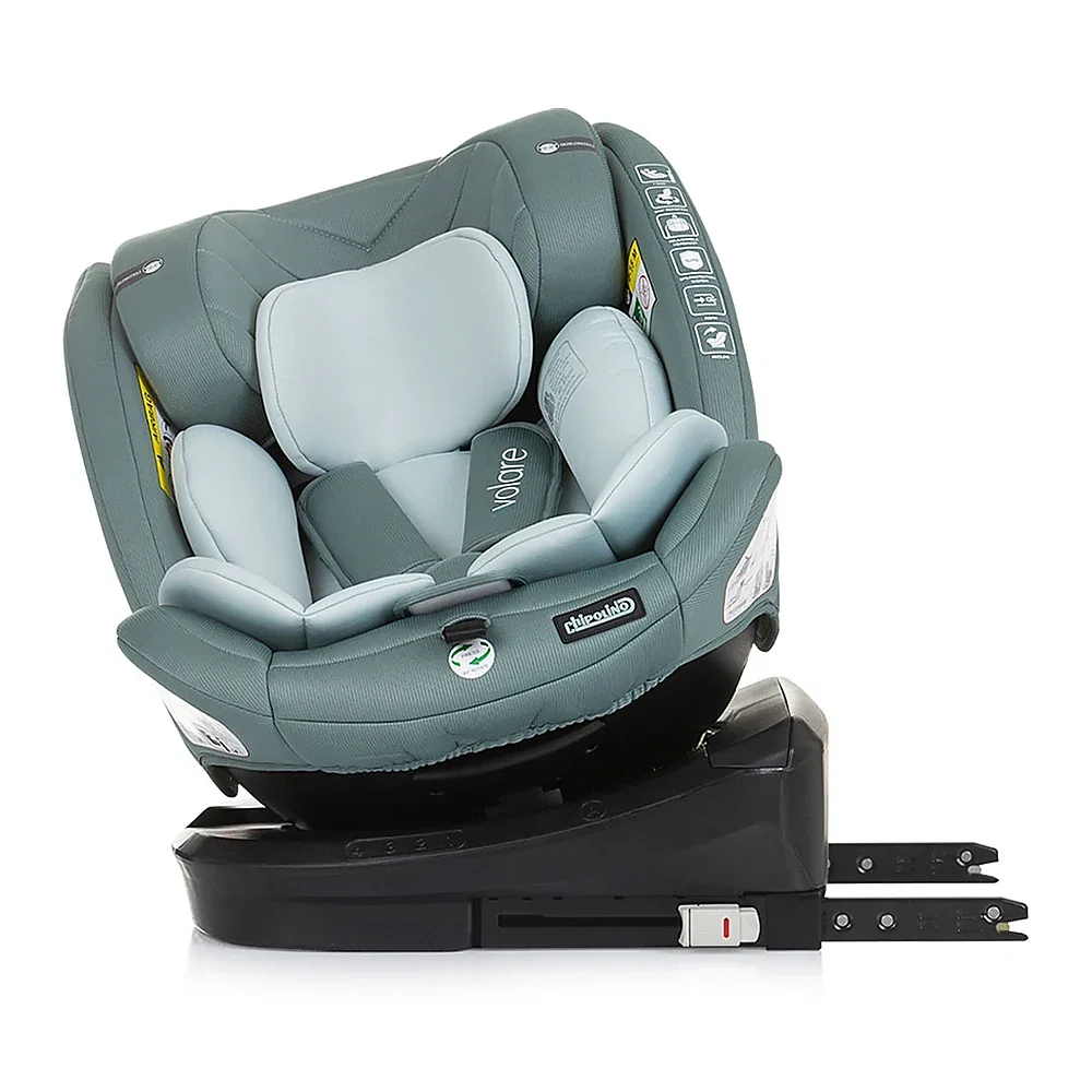 Scaun auto Chipolino Volare I-Size 40-150 cm, sistem Isofix, Pastel green 12 ani [6]