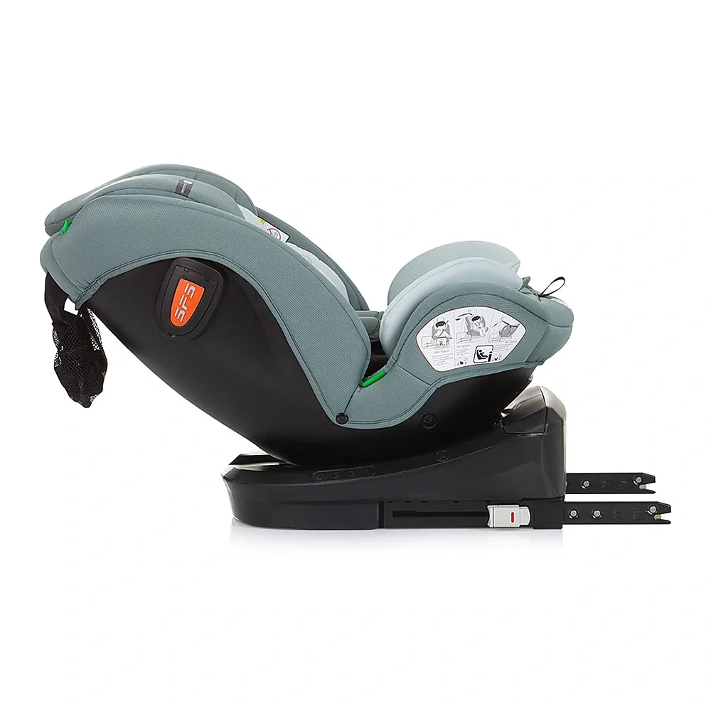 Scaun auto Chipolino Volare I-Size 40-150 cm, sistem Isofix, Pastel green 12 ani [8]