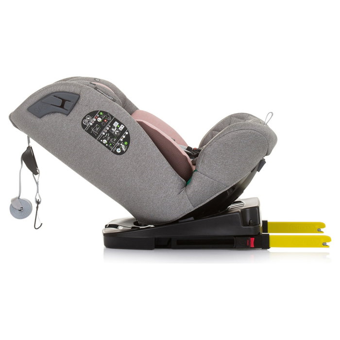 Scaun auto Chipolino X Factor I-Size 40-150 cm flamingo cu sistem Isofix 12 ani [8]