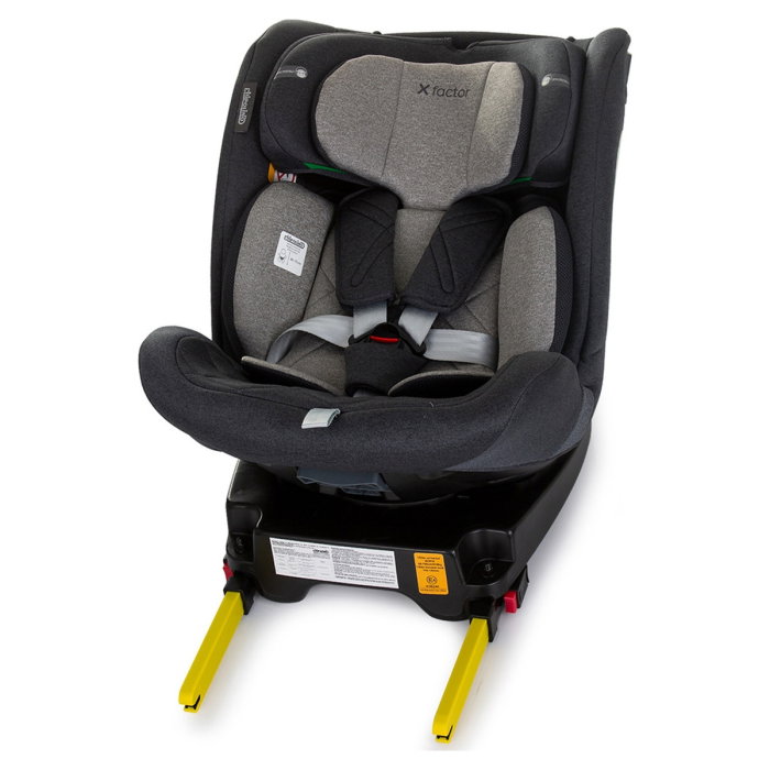 Scaun auto Chipolino X Factor I-Size 40-150 cm granite cu sistem Isofix 12 ani [10]