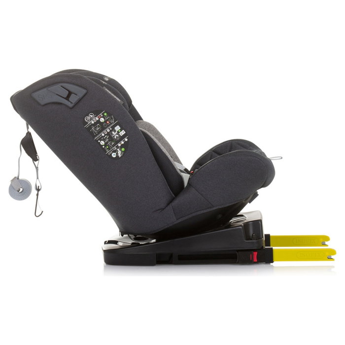 Scaun auto Chipolino X Factor I-Size 40-150 cm granite cu sistem Isofix 12 ani [7]
