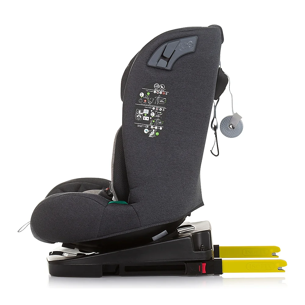 Scaun auto Chipolino X Factor I-Size 40-150 cm granite cu sistem Isofix 12 ani [4]