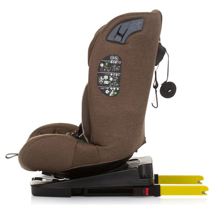 Scaun auto Chipolino X Factor I-Size 40-150 cm macadamia cu sistem Isofix 12 ani [4]