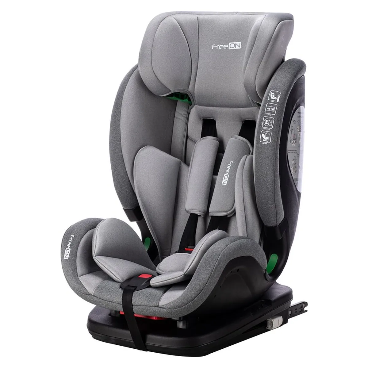 Scaun auto, FreeON, Trex, , I-Size, 76 - 150 cm, Tehnologie Isofix + Top Tether, Spatar si tetiera reglabile, Conform [2]