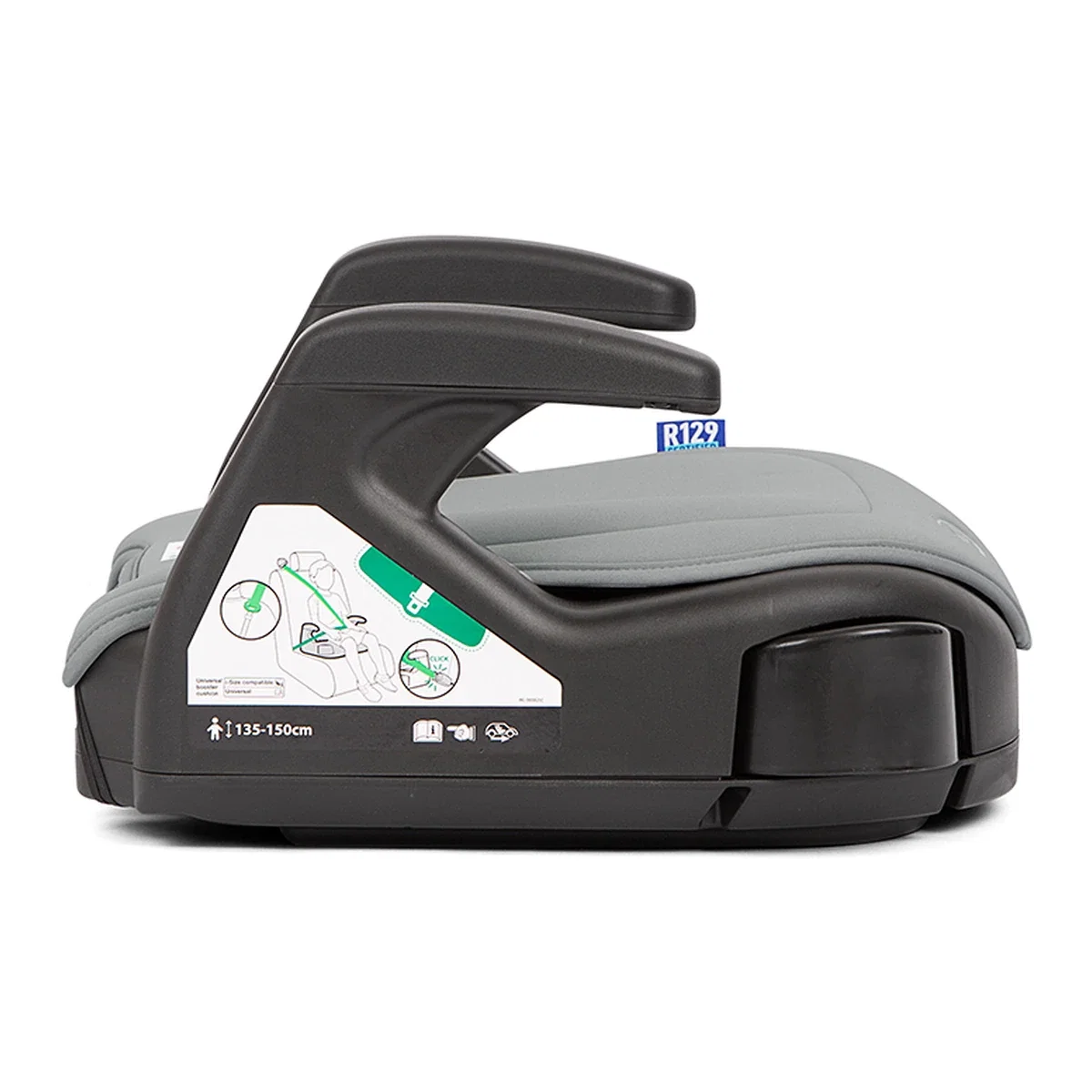 Scaun auto Graco booster i-Size, Booster Basic Opal Sky, 135-150 cm, certificat R129 [3]