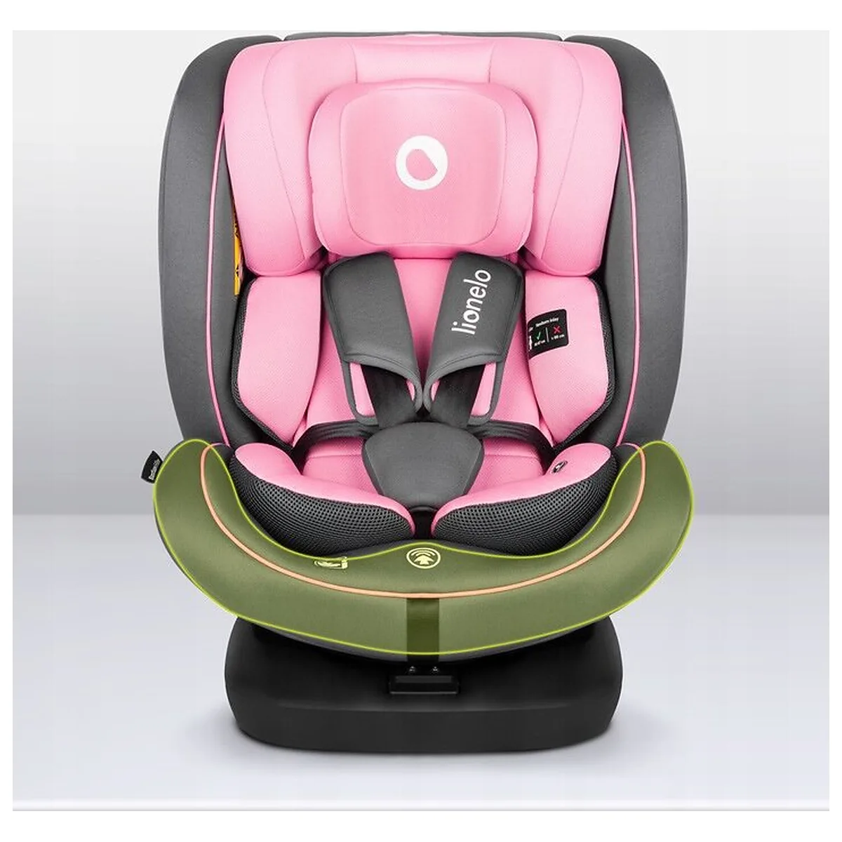 Scaun auto, Lionelo, Bastiaan i-Size, 4 in 1, Protectie laterala, Cu spatar inclinabil in 4 pozitii, Cu tetiera [22]