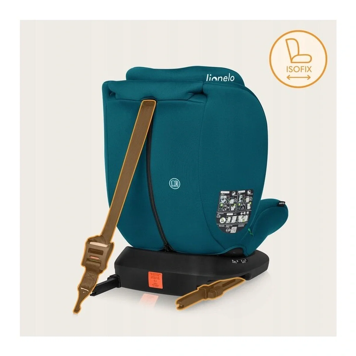 Scaun auto, Lionelo, Bastiaan i-Size, 4 in 1, Rotire 360 grade, 0-36 Kg, 40-150 cm, Isofix, Albastru Indigo [14]