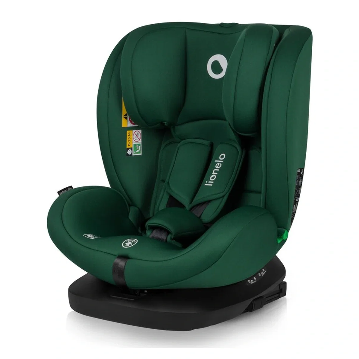 Scaun auto, Lionelo, Bastiaan i-Size, 4 in 1, Rotire 360 grade, 0-36 Kg, 40-150 cm, Isofix, Verde [1]