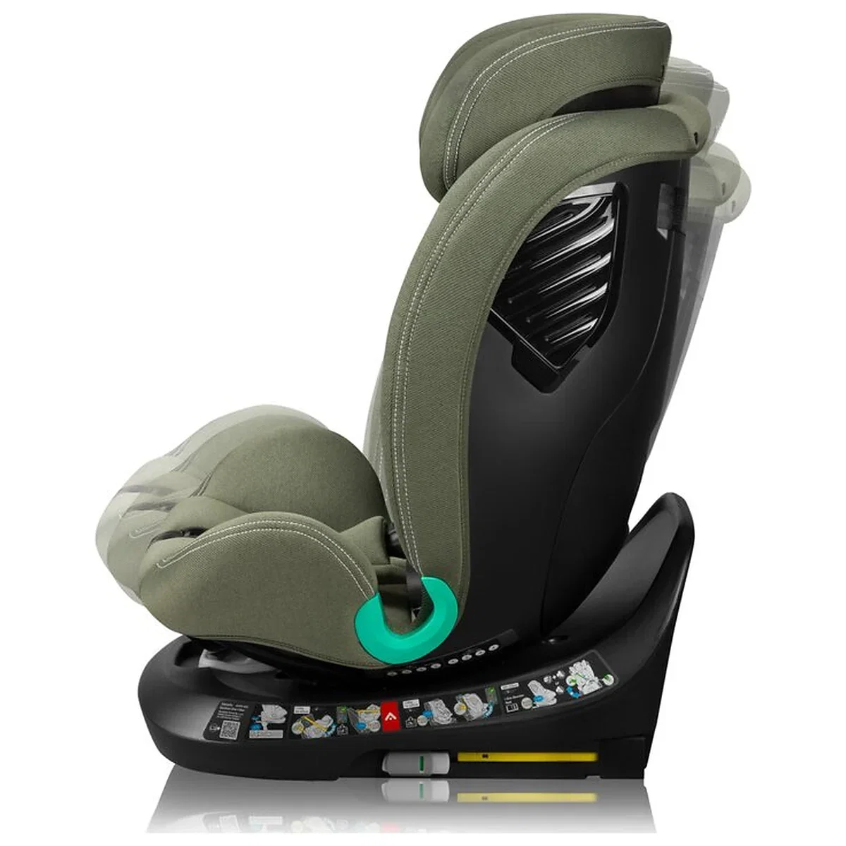 Scaun auto, Lionelo, Bastiaan One i-Size, 4 in 1, Protectie laterala, Cu spatar inclinabil in 4 pozitii, Cu tetiera [4]