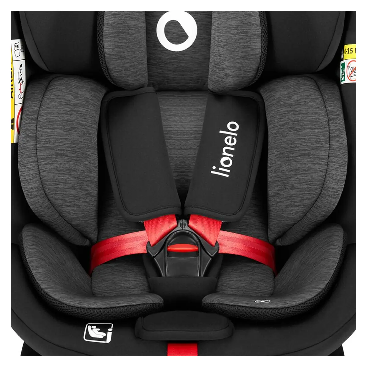 Scaun auto, Lionelo, i-Size Navy, 0-36 Kg, 40-150 cm, Cu isofix si picior de fixare, Protectie laterala, Rotire 360 [31]