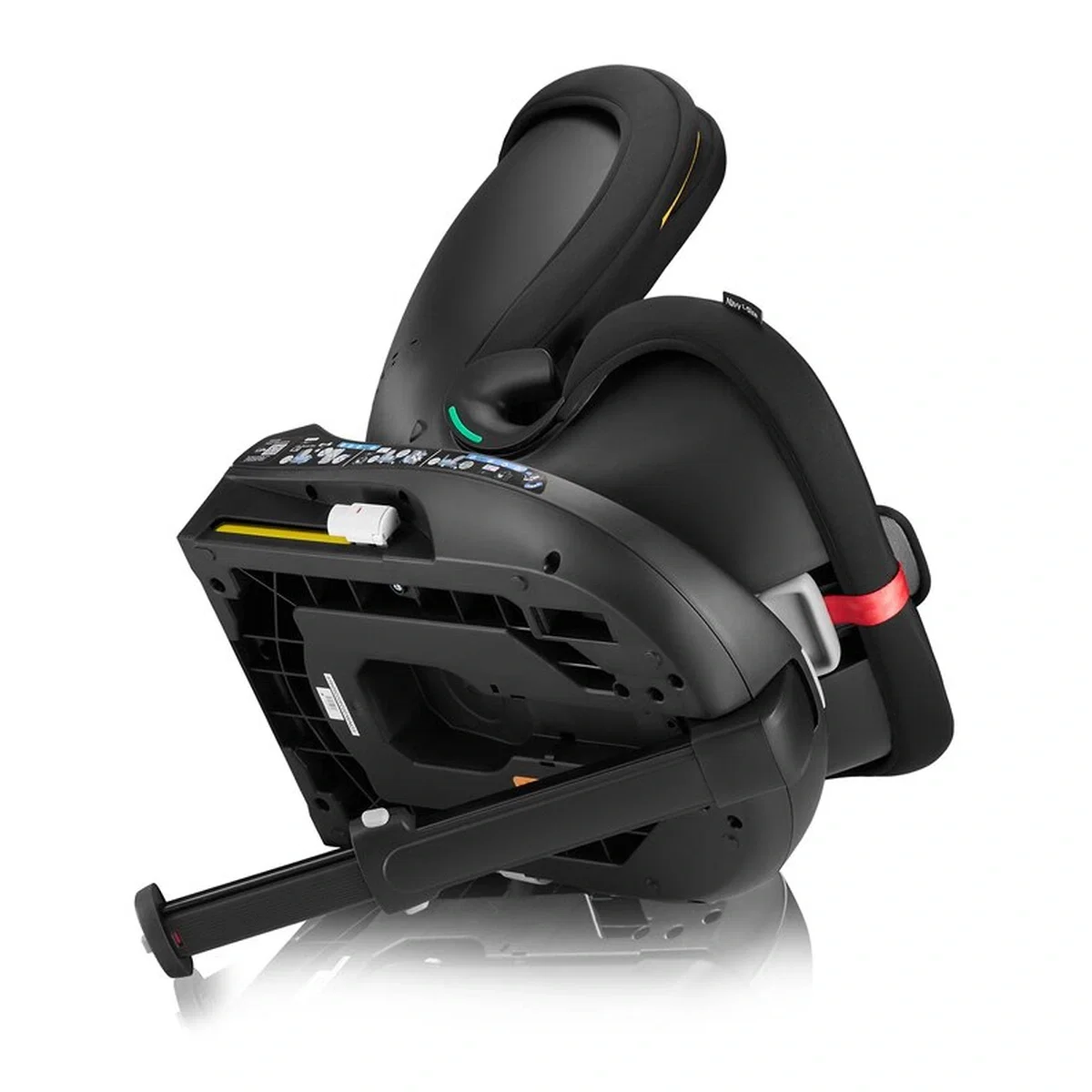 Scaun auto, Lionelo, i-Size Navy, 0-36 Kg, 40-150 cm, Cu isofix si picior de fixare, Protectie laterala, Rotire 360 [19]