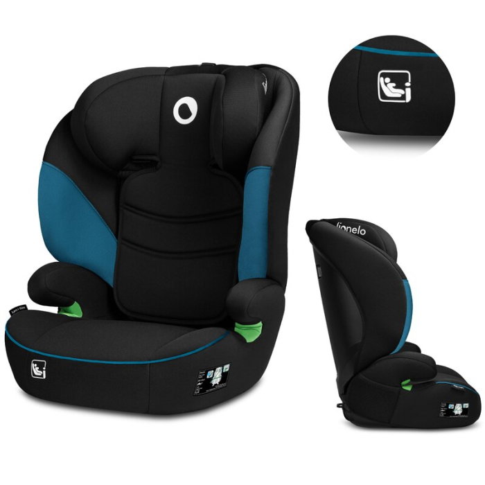 Scaun auto, Lionelo, Lars i-Size, negru albastru [3]