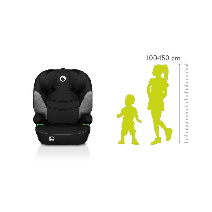 Scaun auto, Lionelo, Lars i-Size, negru albastru [11]