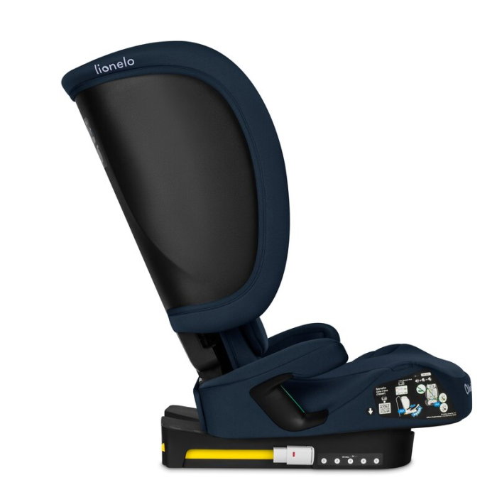 Scaun auto pliabil, Lionelo, Orin, i-Size, 100-150 cm, Isofix+Top Tether, Husa transport, Albastru [17]