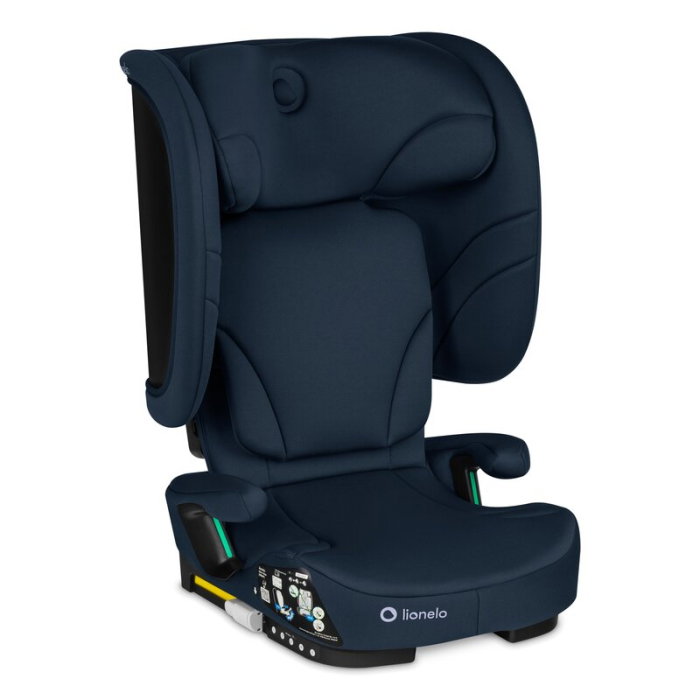 Scaun auto pliabil, Lionelo, Orin, i-Size, 100-150 cm, Isofix+Top Tether, Husa transport, Albastru [1]