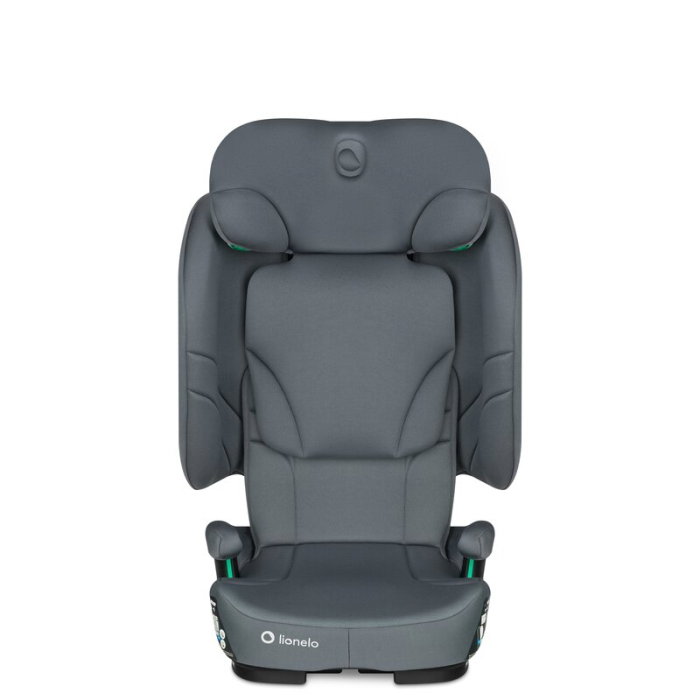 Scaun auto pliabil, Lionelo, Orin, i-Size, 100-150 cm, Isofix+Top Tether, Husa transport, Gri Grafit [12]