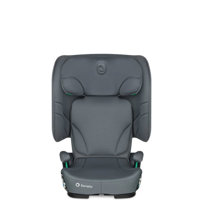 Scaun auto pliabil, Lionelo, Orin, i-Size, 100-150 cm, Isofix+Top Tether, Husa transport, Gri Grafit [9]