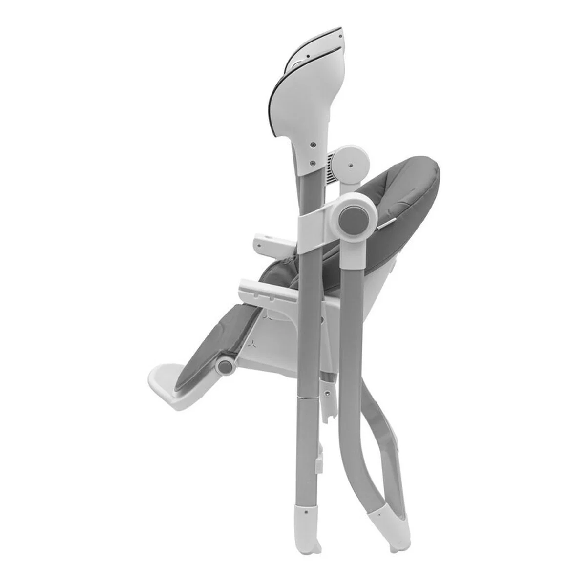 Scaun de masa 2 in 1, New Baby, Smart, leagan , telecomanda, 5 viteze de leganare, melodii si jucarii, 0-36 luni, Grey [6]