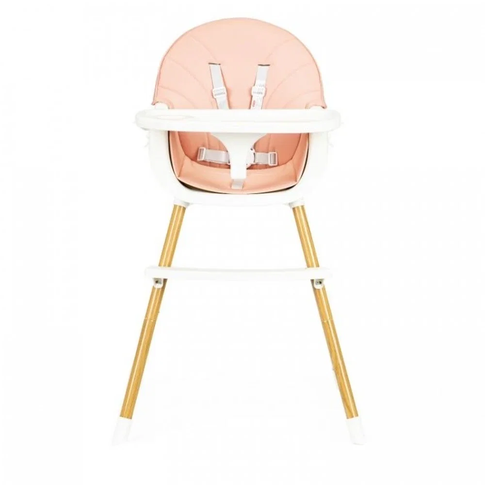 Scaun de masa 2 in 1 - Roz Ecotoys 6 luni+ [2]