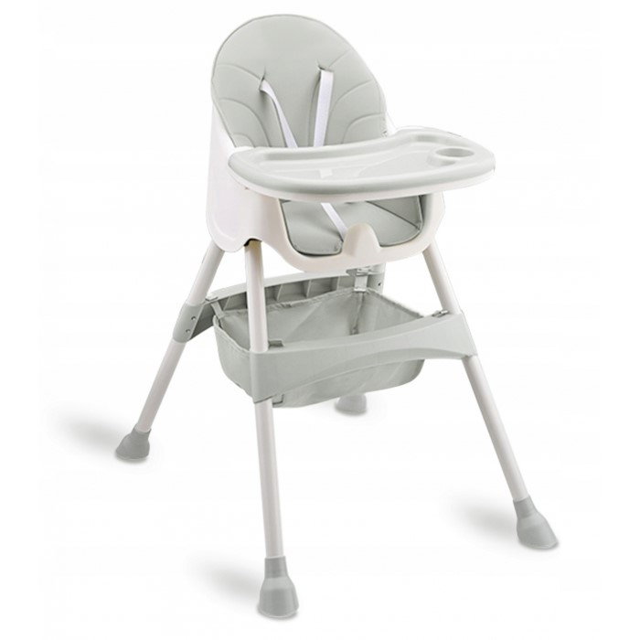 Scaun de masa 3 in 1 Ricokids Milo - Gri 6 luni [1]