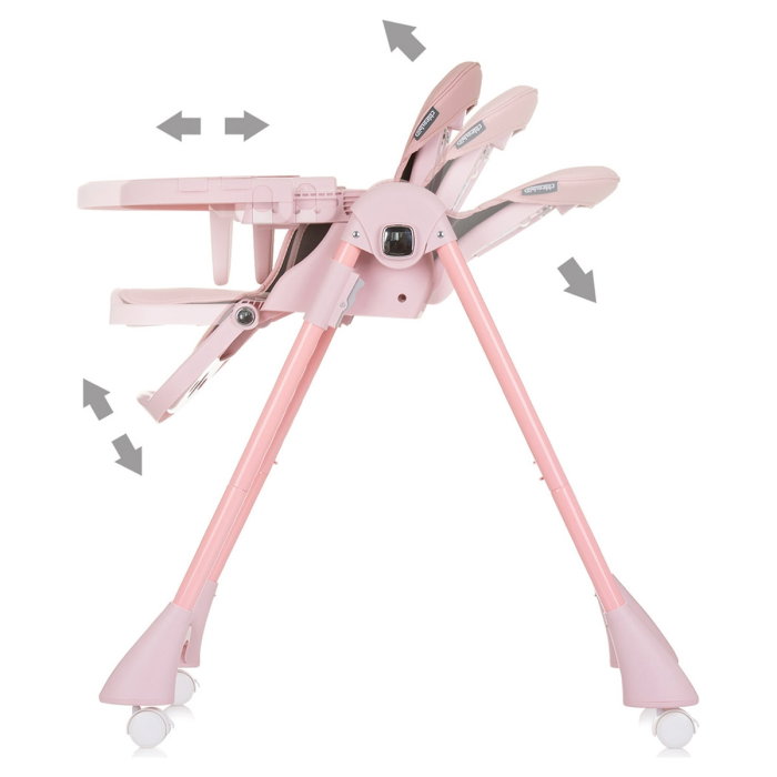 Scaun de masa Chipolino Candy Shop - Flamingo (roz) [5]