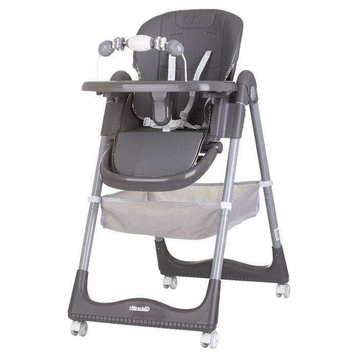 Scaun de masa Chipolino First Spoon ash grey 6 luni [1]
