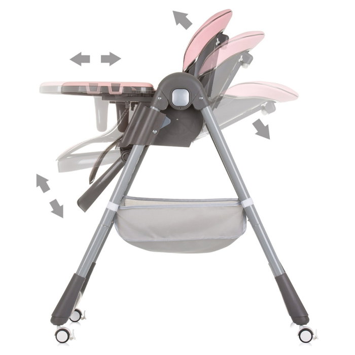 Scaun de masa Chipolino First Spoon flamingo 6 luni [6]
