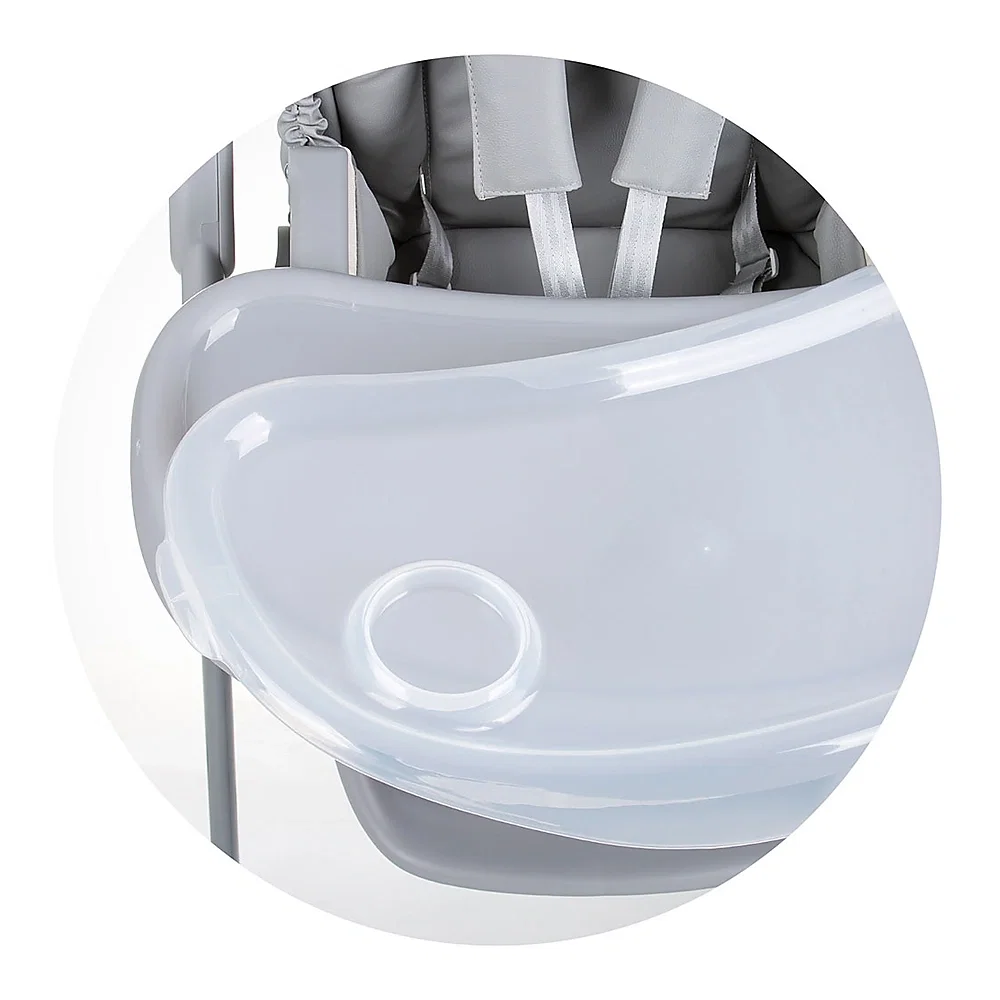 Scaun de masa Chipolino Master Chef pure grey 6 luni [7]